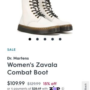 Doc Martens Zavala Boot Sz 9